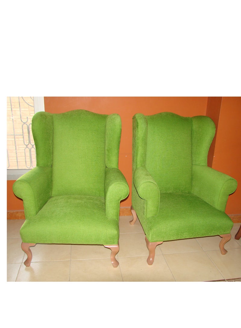 برجير خشبي 90سم- اخضر - Image 3