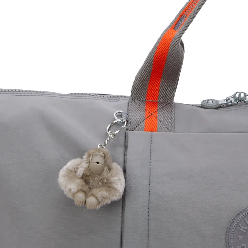 kipling  Bori Inviting Grey Large Weekender with Trolley Sleeve and Removable Shoulderstrap  | Best Price UAE
