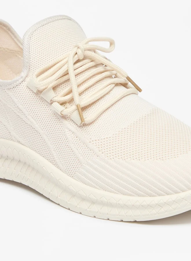 Oaklan by Shoexpress Men's Textured  Lace-Up Sports Shoes