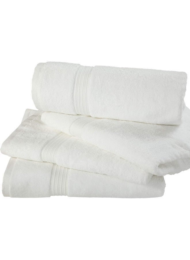 بليس كاسا مناشف حمام قطنية مشطوفة  قطع من بليس كاسا  جي إس إم سريعة الجفاف عالية الامتصاص سميكة وناعمة بجودة الفنادق للحمام والسبا  بوصة - Image 3