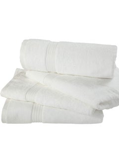 Bliss Casa Bliss Casa 4-Piece 100% Combed Cotton Bath Towels - 550 GSM Quick Dry Highly Absorbent Bathroom Towels - Thick Soft Hotel Quality Bath Towel Set for Bath And Spa 27x54 Inch  - Image 2