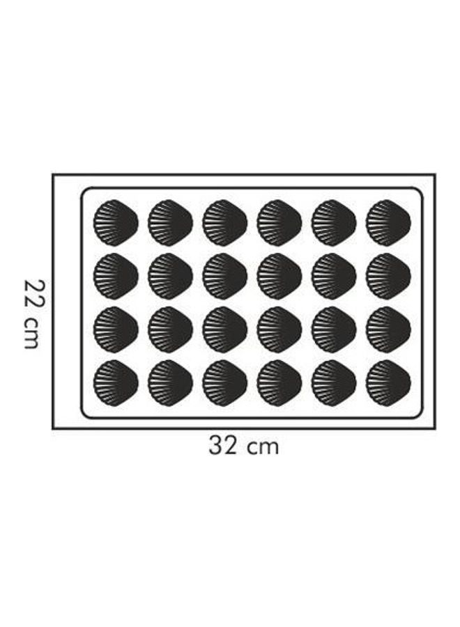 tescoma Silicon Pan For Seashell Delicia Brown 33x22x2cm - Image 3