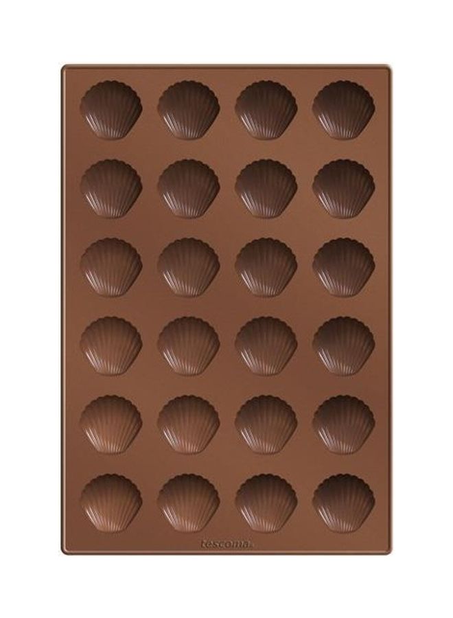 tescoma Silicon Pan For Seashell Delicia Brown 33x22x2cm - Image 2