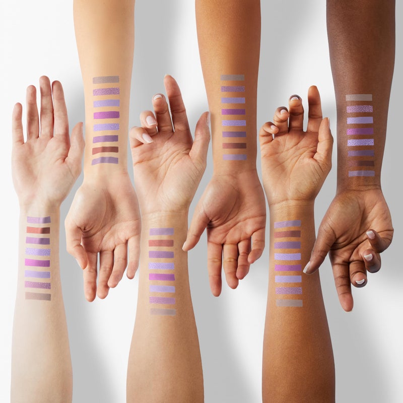 Pacifica Eyeshadow Palette â€“ Purple Nudes Mineral Eyeshadow, Wearable Purple Tones with Matte, Shimmer & Metallic, Cocoa Butter Infused, Talc-Free, Vegan & Cruelty-Free, 0.24 oz (10 Shades) - Image 4