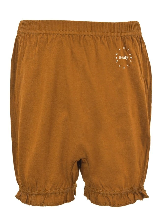 KEATY Kids Unisex Cotton Plain Bloomers Baby Bloomers |Cotton Bloomer| Girls Innerwear Drawer Underwear| Girl's Cotton Bloomer Combo (in, Age, 0 Months, 6 Months, Regular, 10, Multicolor) - Image 4