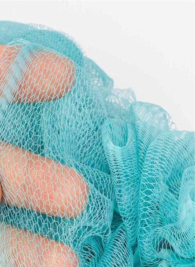 Dwarakesh Enterprises® long Bath Sponge Loofah With Handle For Men And Women, Shower Accessories (Random Color) - Image 3