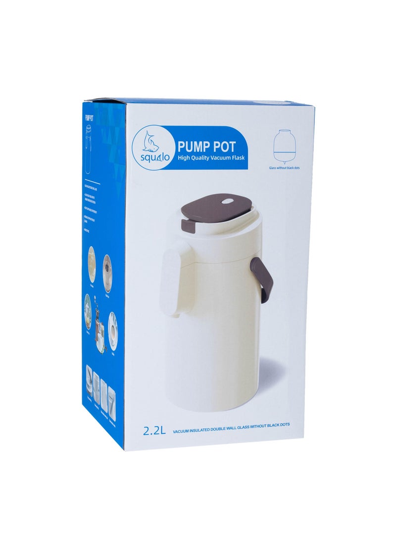 Squalo - Thermos for tea and coffee pressure, size 2.2 liters - Image 1