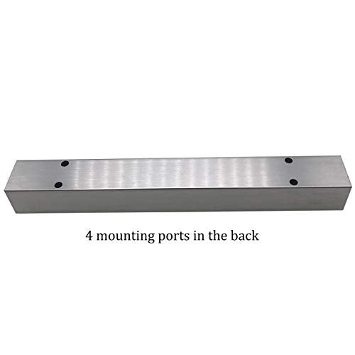 NACX 7 Way Pneumatic Manifold Air Distribution Block, G1/2 Supply Port, G1/4-Inch Output Port, Aluminum Alloy - Image 4