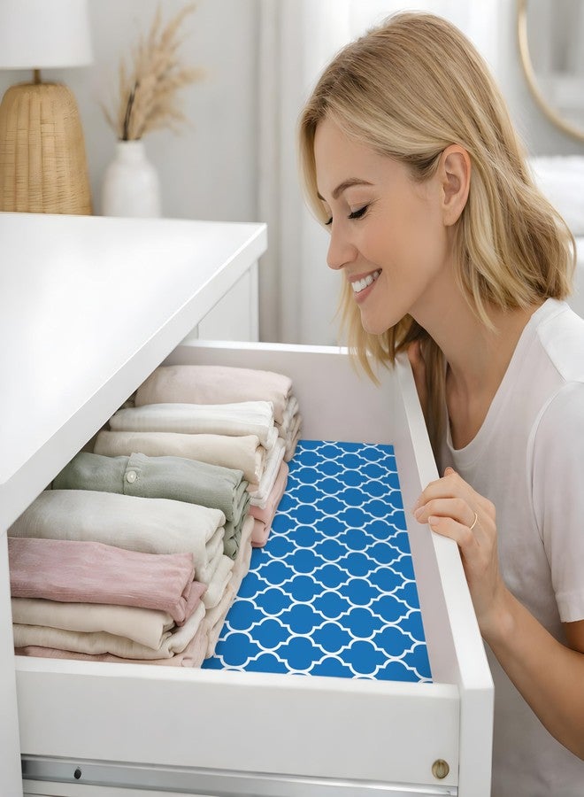 MERRITON Scented Drawer Liners for Dresser – 6 Large Non Adhesive Dresser Drawer Liner Sheets, 19.5 x 14 in, Drawer Liners for Kitchen Cabinets & Closet Shelves, Cabinet Liner & Shelf Paper (Fresh Linen) - Image 2