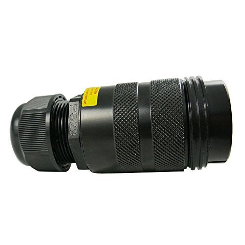 Dream Leap 19 Pin Water Resistant IP66 Female Connector Compatible with Socapex 419 and Veam VSC connectors Break-Out Female, 6 Circuit, Multi-Cable, Connector - Image 2