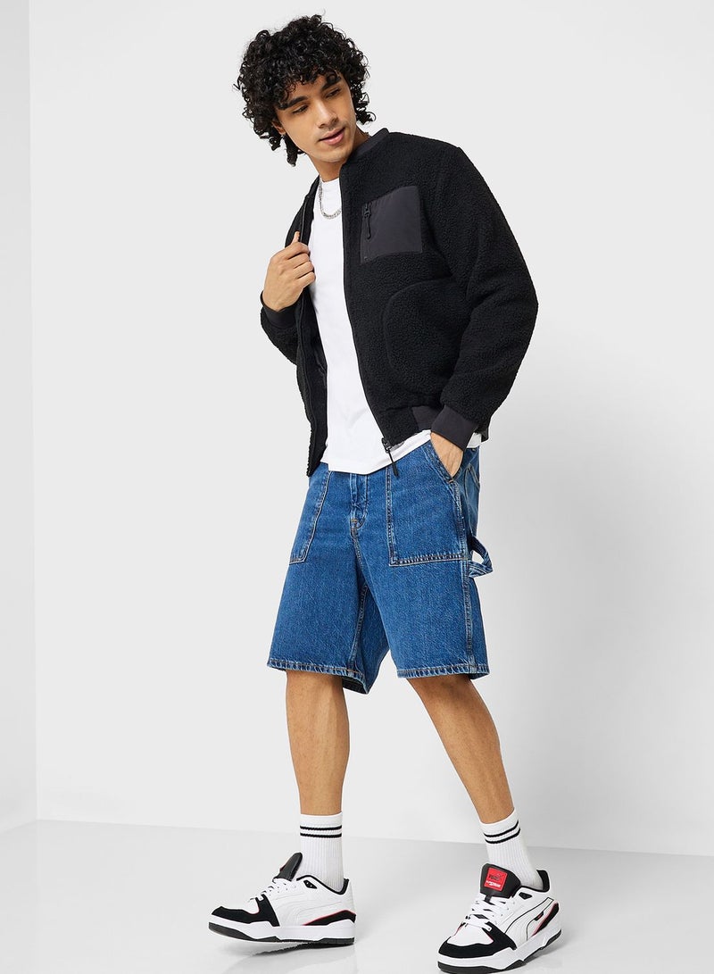 Sherpa Bomber Jacket