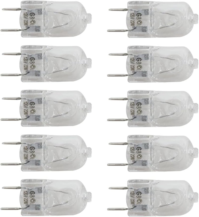 GE Microwave Halogen Light Bulb 10 Pack Universal Range Stove Hood Fit Kenmore Maytag - Image 2