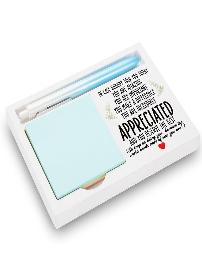 FOUGSTA Appreciation Gift for Coworker or Friend, Encouraging Desk Decor with Positive Message, Motivational Quote Office Display, Wooden Sticky Note Holder, 16.5 x 12 x 1.5 cm,XXW19 - Image 1