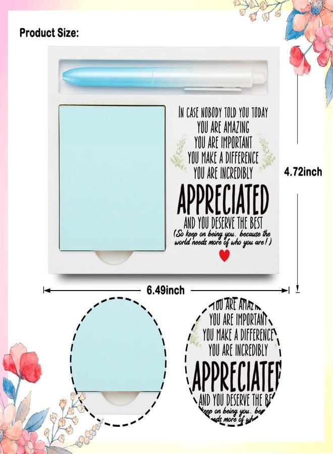 FOUGSTA Appreciation Gift for Coworker or Friend, Encouraging Desk Decor with Positive Message, Motivational Quote Office Display, Wooden Sticky Note Holder, 16.5 x 12 x 1.5 cm,XXW19 - Image 5
