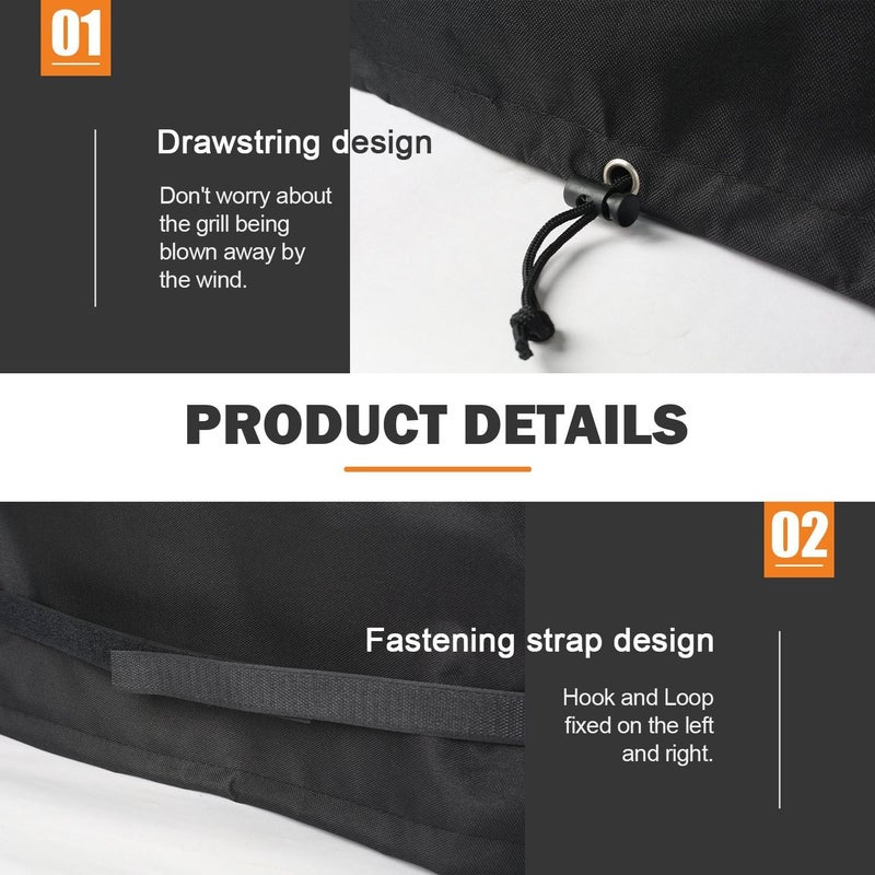 غطاء (لشواية سعة 22 بوصة مزودة بغطاء) - Image 3