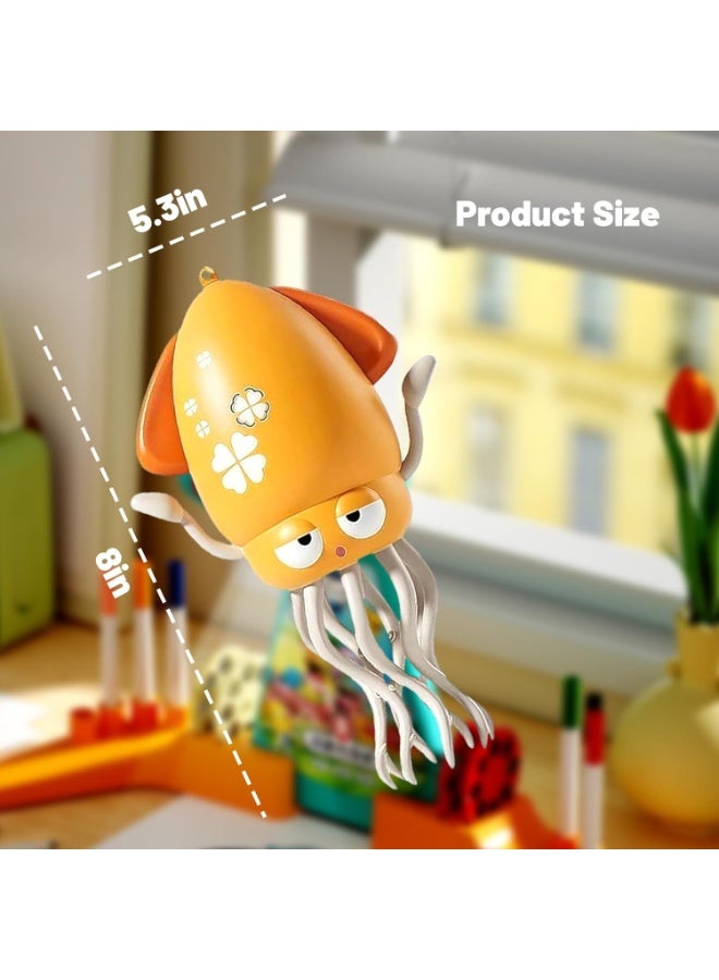 لعبة اخطبوط راقص كهربائية سحرية، اخطبوط تلقائي جديد 2025 مع اضاءة LED وموسيقى لهدايا الاطفال، متعة تفاعلية للعب في الاماكن المغلقة والتنمية الحسية (اصفر) - Image 3