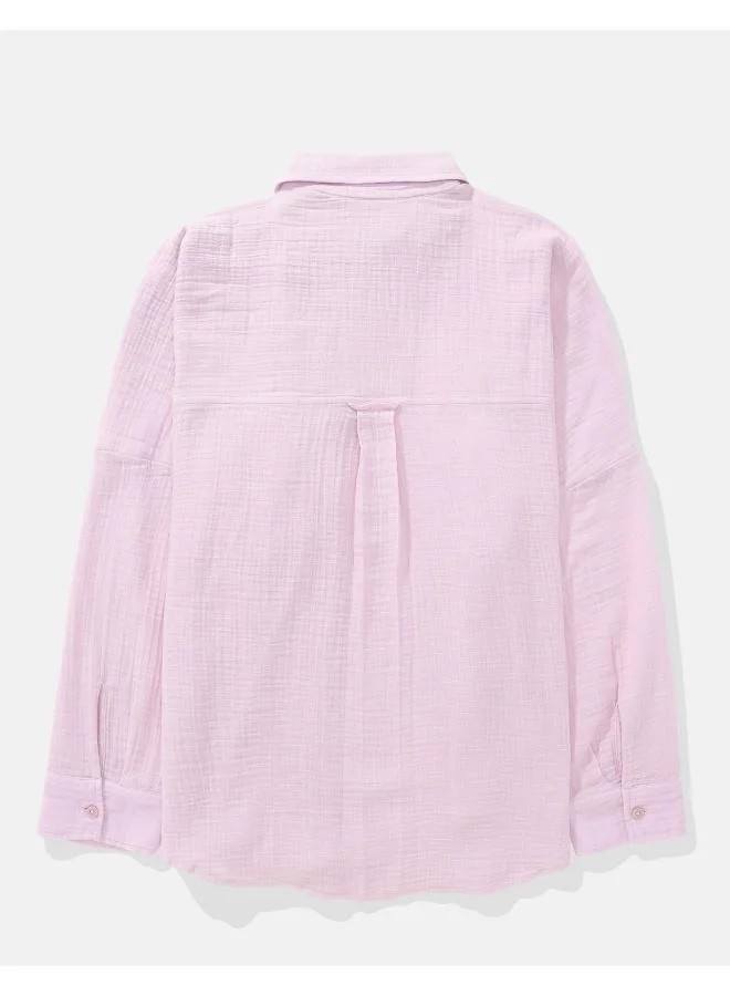 American Eagle AE Go Big Oversized Shirt