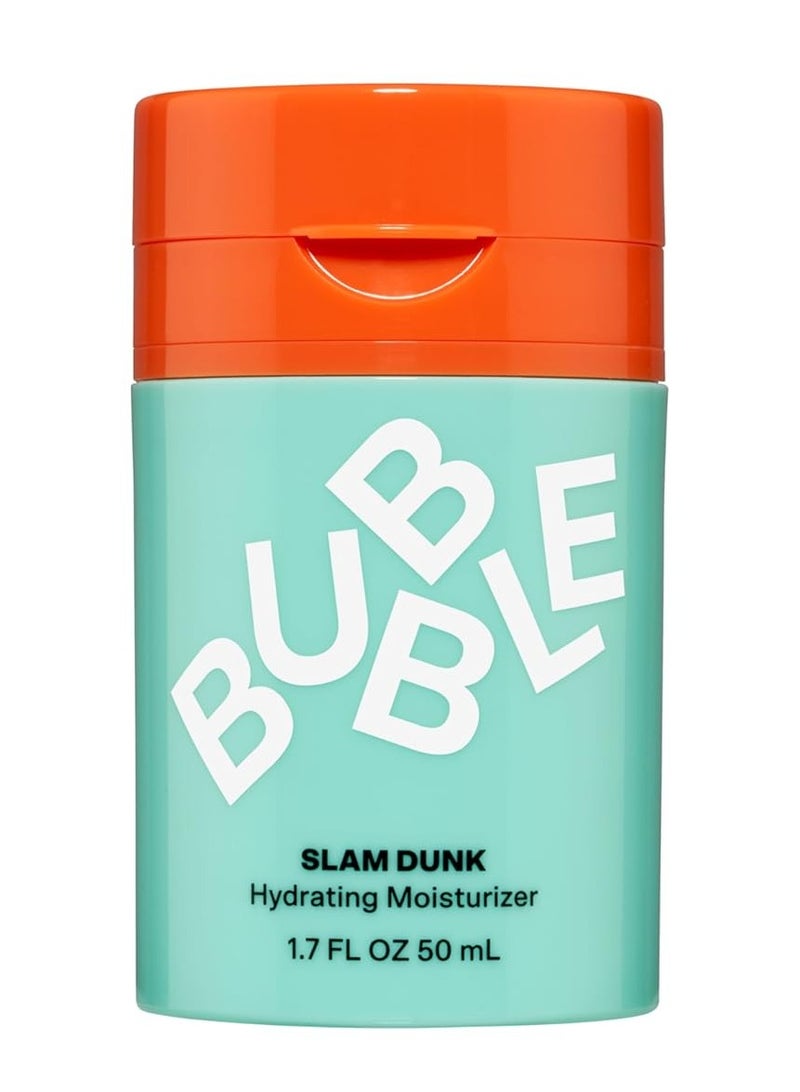 Bubble Skin Care Slam Dunk Facial Moisturizer with Natural Aloe Vera Juice and Avocado Oil for Hydration and Protection Blue Light Daily Face Moisturizer for Sensitive Skin 50ml - Image 1