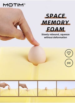 Motim Car Seat Neck Pillows, Car Headrest Pillow Car Neck Support, Memory Foam Soft Breathable Cushion, Neck Pain Relieve and Cervical Support for Office and Gaming Chair  - Image 4