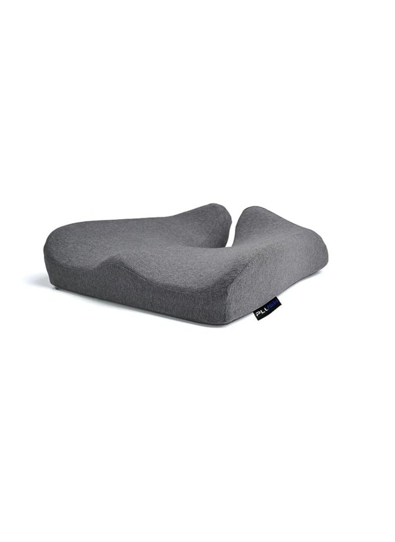 Plush PLUSH Butterfly Shape Lumbar Support Pillow Combo Set for Chair Ergonomic Cushion Reduces Back Pain and Improves Posture for Home or Office Sit Comfortably Longer  - Image 4