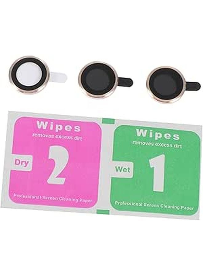 3 Pack Phone Camera Lens Protector Cover Scratch Resistant Easy Installation - Image 1