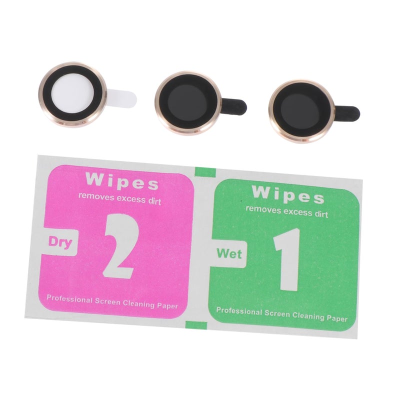 3 Pack Phone Camera Lens Protector Cover Scratch Resistant Easy Installation - Image 2