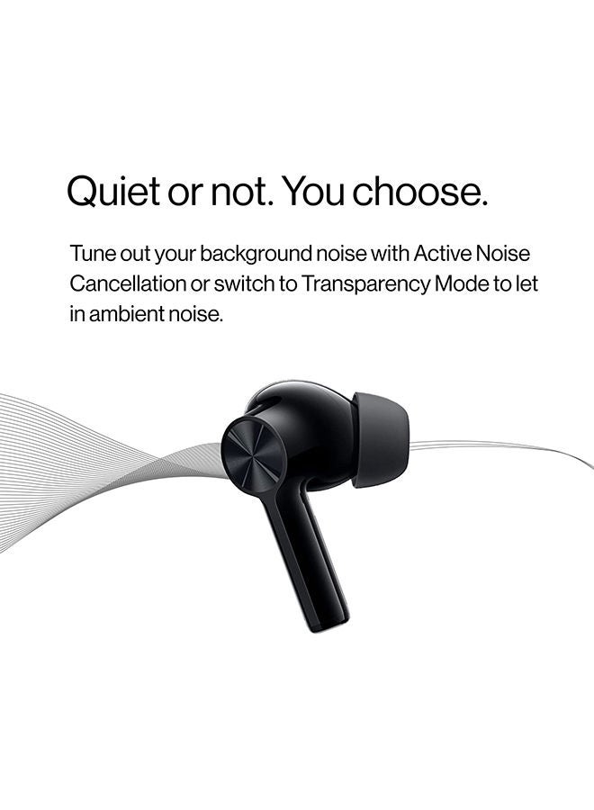 OnePlus Buds Z2 With Active Noise Cancellation & 38-Hour Battery Life Matte Black - Image 2