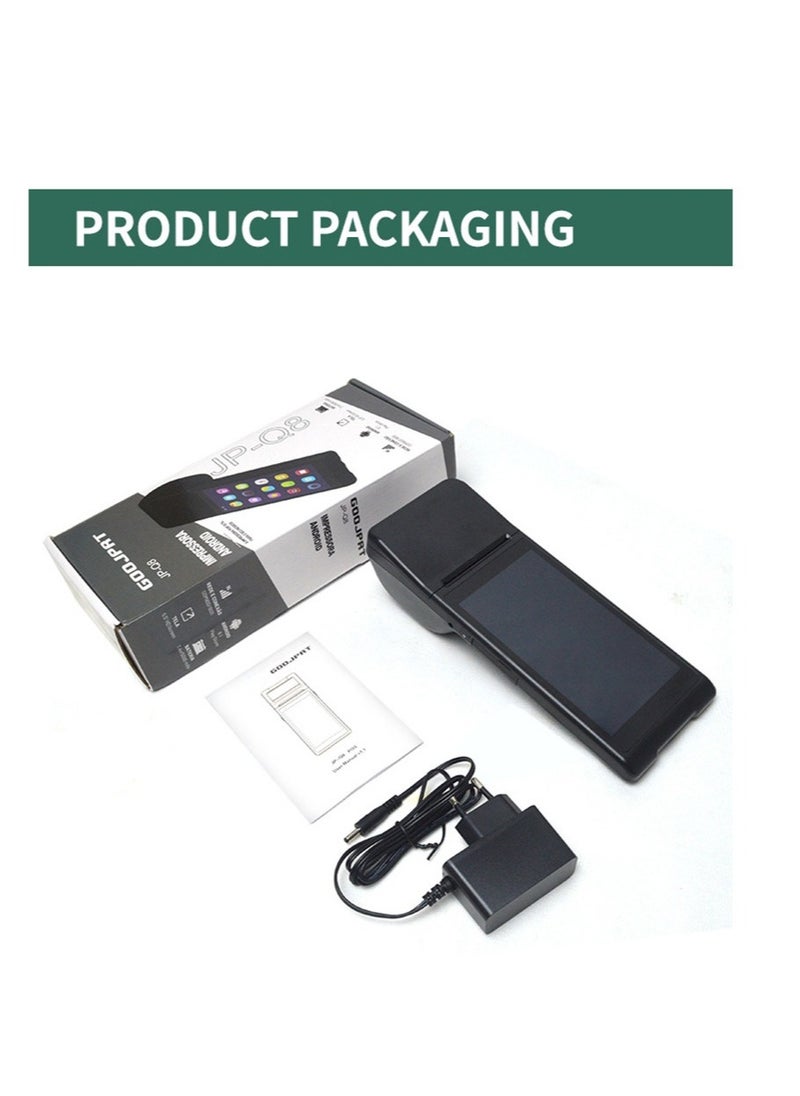 Generic - Terminal POS System PDA Built-in 58mm Thermal Receipt Printer Support Bluetooth Wifi Extra SD Card POS Machine - Image 1