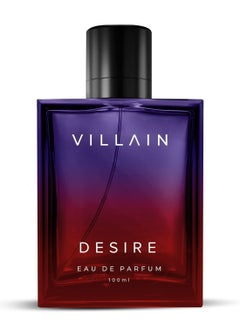 VILLAIN Desire EDP, Long Lasting Perfume for Men 100 ml  - Image 2