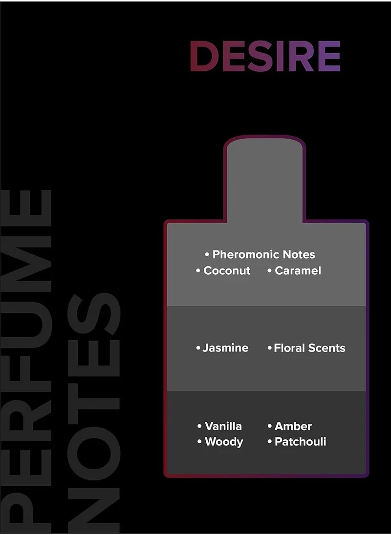 VILLAIN Desire EDP, Long Lasting Perfume for Men 100 ml