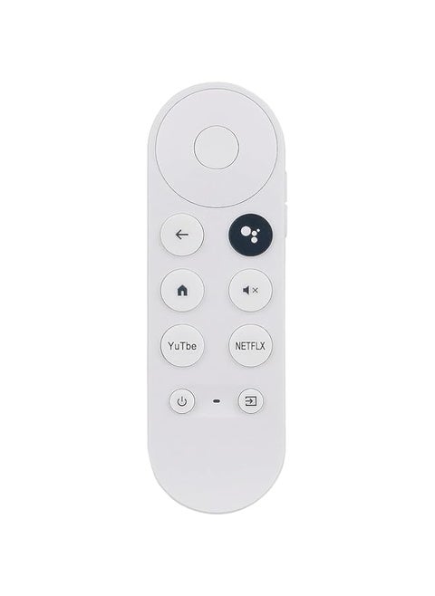جهاز تحكم عن بعد بديل لصوت Google Chromecast 4k Snow لجهاز تشغيل الوسائط، جهاز تحكم Bluetooth G9N9N لـ Google TV GA01920 US/GA01920 US/GA01919 US/GA03131 (جهاز تحكم عن بعد فقط)
