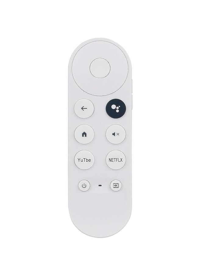 جهاز تحكم عن بعد بديل لصوت Google Chromecast 4k Snow لجهاز تشغيل الوسائط، جهاز تحكم Bluetooth G9N9N لـ Google TV GA01920 US/GA01920 US/GA01919 US/GA03131 (جهاز تحكم عن بعد فقط)
