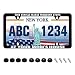 UNINDREM Funny License Plate Frame This Vehicle Makes Frequent Stops at Your Moms House License Plate Holder Humorous Text Stainless Steel Auto Parts Decoration with Screws for Men Women - Image 2