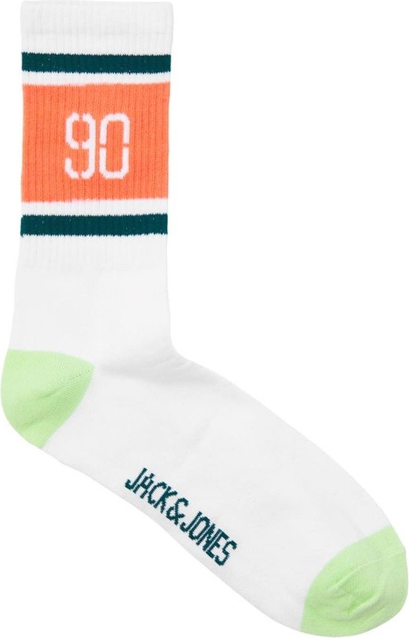 Jack Jones Jacretro Logo Tennis SOCK12250746 Orange - Image 2