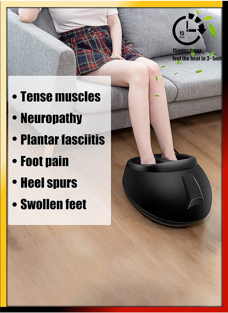 DBLEW - Shiatsu 4D Foot Massager Machine With Heating Compression Deep Kneading Therapy For Leg And Feet Pain Relief - Image 1