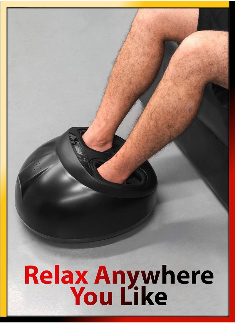 DBLEW - Shiatsu 4D Foot Massager Machine With Heating Compression Deep Kneading Therapy For Leg And Feet Pain Relief - Image 1
