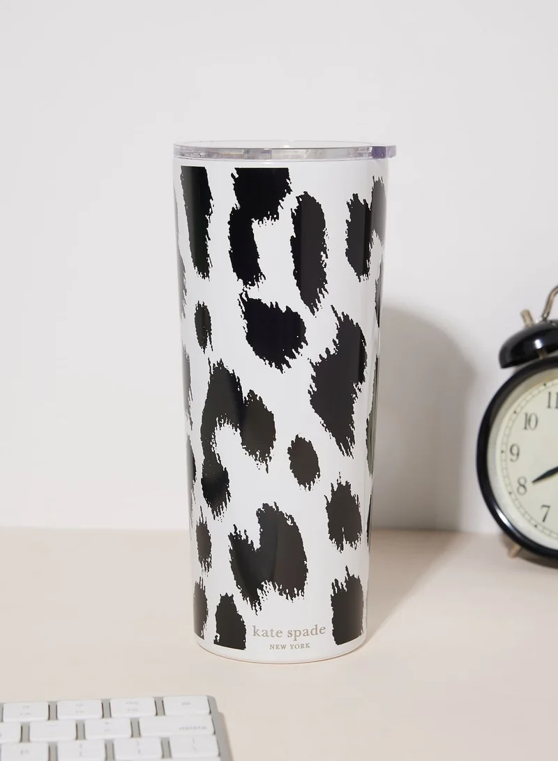 Kate Spade Stainless Steel Tumbler, Modern Leopard