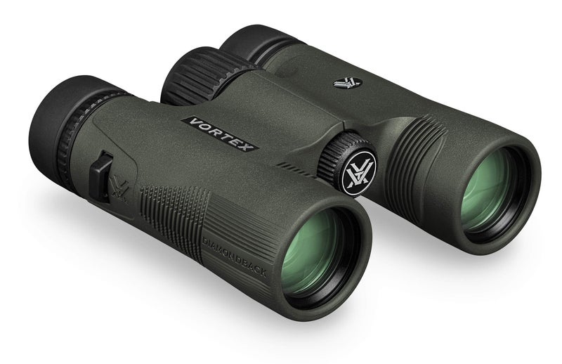 Vortex Optics Diamondback HD 8x28 Binoculars - HD Optical System  Non-slip Grip  Waterproof  Fogproof  Shockproof  Included Carry Case - Unlimited  Unconditional Warranty - Image 1