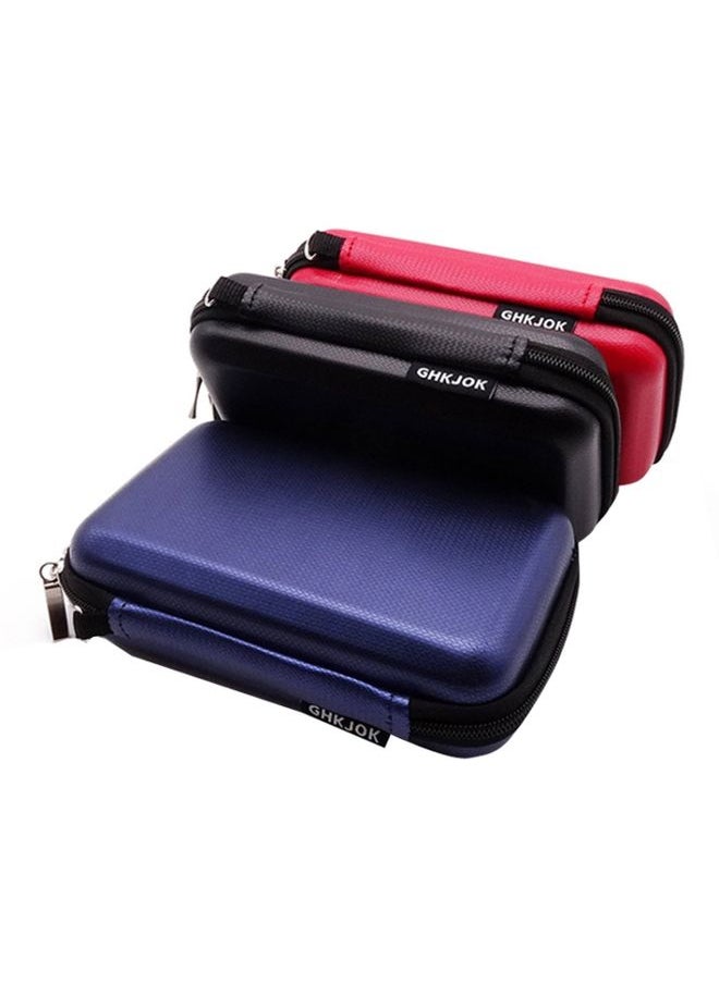 BURAQ GHKJOK GH1805 EVA Mobile Hard Disk Anti-pressure Hard Shell Bag(Red)  - Image 2