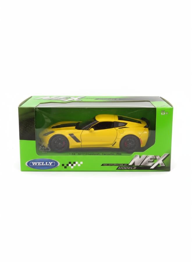 Nex Cars Die Cast Metal From Welly - Chevrolet Corvette Z06