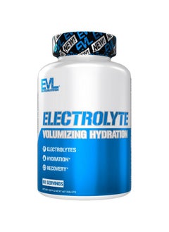 Evlution Nutrition Volumizing Electrolyte Hydration Tablets - Rapid Rehydration Supplement - Recharge And Recover - Contains 8 Key Electrolytes - Vegan, Gluten-Free, And Keto Friendly - 60 Servings - pzsku/ZA38C4F010A6CFB418ABDZ/45/_/1728309257/5c106a2b-46c4-4695-b1fc-0ded96e7f720