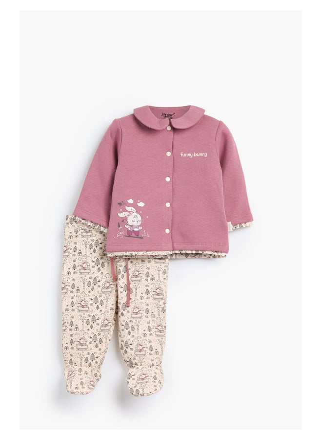 Junior Baby Girls Pyjama Set