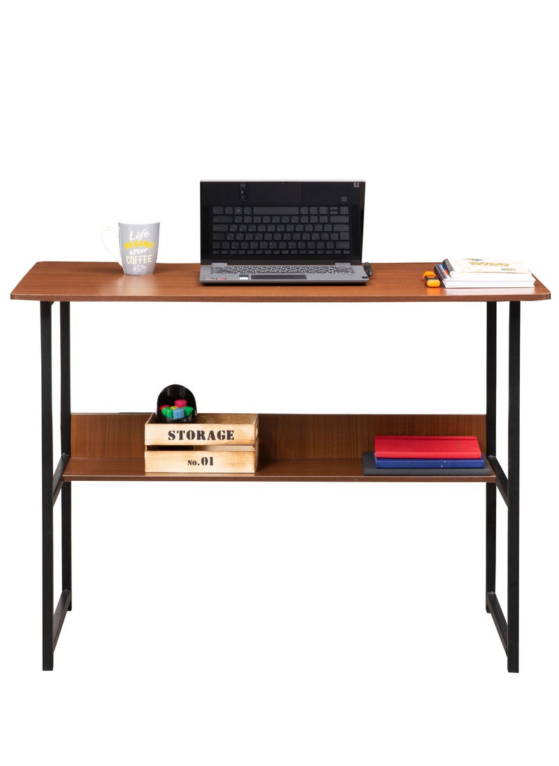 WT-EASYCARE - Computer Table- Dark Oak | Study Table | Writing Desk | Engineered Wood Study Table | Home Office Table | Office Furniture| Computer Table - Image 1