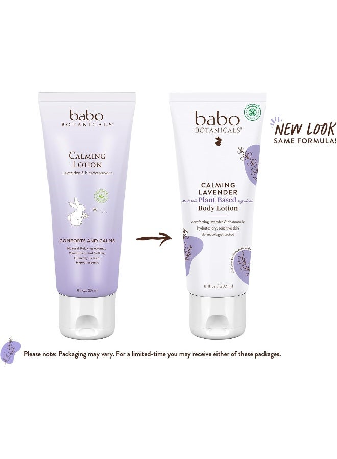 Babo Botanicals Babo Botanicals Calming Lotion with French Lavender and Organic Meadowsweet - Image 2