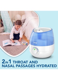 Vicks Mini Cool Mist Ultrasonic Humidifier-VUL525E1  - Image 3