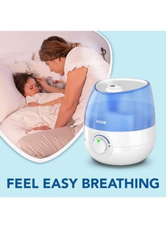 Vicks Mini Cool Mist Ultrasonic Humidifier-VUL525E1  - Image 4