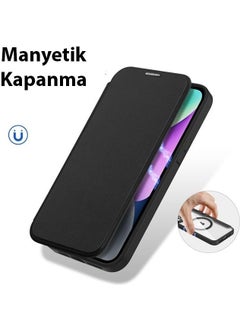 Polhammobile Polham iPhone 14 Plus CASE with Magnetic Cover, Card Holder and Magnet, 360 Degree Full Protection Wallet Case  - Image 5