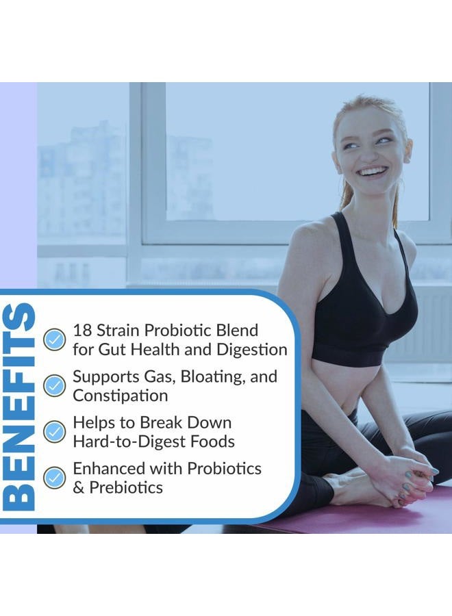 Instant Brands Digest Complete 2-in-1 Probiotic Digestive Enzymes, 60 Capsules - Image 2