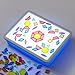 PreTrans Kids Light Box 16 Bright LED Light Table for Kids Perfect for Art Learning Activities Blue - Image 3