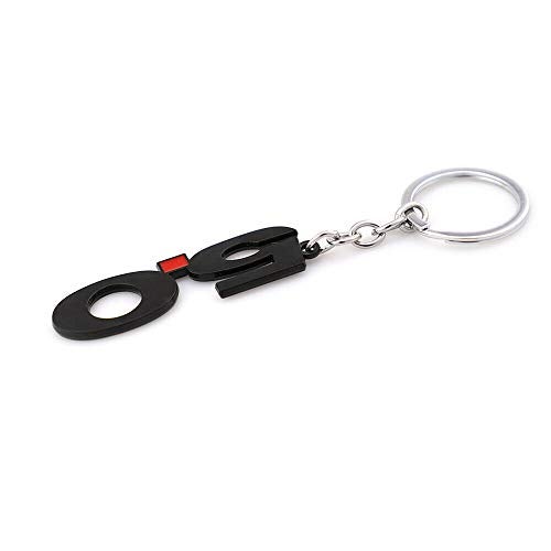 EmbRoom SunteeLong 5.0 Car Keychain Key Ring Replacement for 2011~2014 Mustang GT 500 Cobra (Black Red) - Image 2
